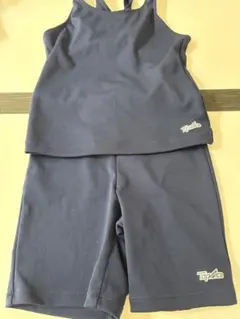 ネイビー　水着上下セット Sサイズ