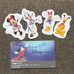 ディズニーストア 心斎橋限定 シール ステッカーセット　ミッキー&フレンズ