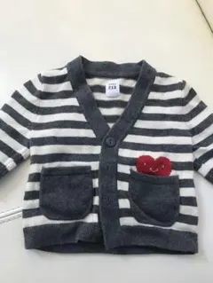 サイズ50 GAP ボーダーカーディガン⭐︎ユニクロベビー　ザラベビー　H&M