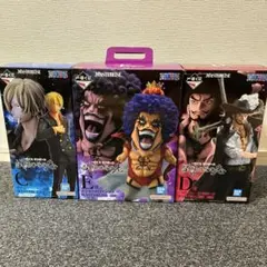 一番くじ　エンポリオイワンコフ　ジュラキュールミホーク　サンジ　フィギュア