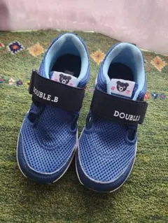 DOUBLE_B メッシュスニーカー　19cm サンダル　ミキハウス ダブルB