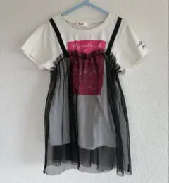 アルジー　チュールTシャツ　XXS 130