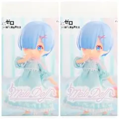 Re:ゼロ MeloDoll Figure レム ナイトドレス 2体セット