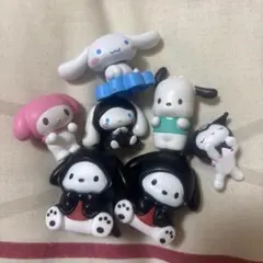マイメロ クロミ ポチャッコ シナモン タキシードサム ポムポムプリンまとめ売り
