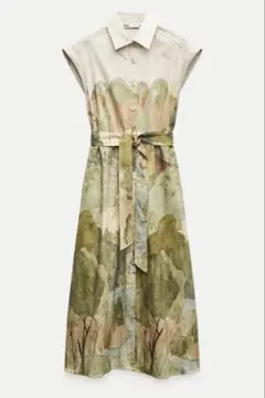 ZARA ZW Collection シャツワンピース
