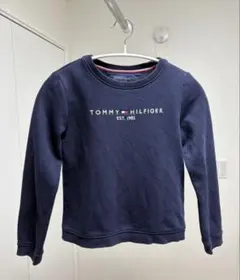 TOMMY HILFIGER ネイビー トレーナー キッズM