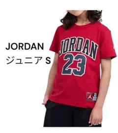 JORDAN ジュニア S レッド Tシャツ