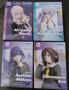 プロジェクトセカイ カラフルステージ！ 奏 まふゆ 絵名 瑞希 フィギュア 4点 プロジェクトセカイ カラフルステージ！ 奏 まふゆ 絵名 瑞希