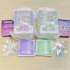 つなげてディスプレイ！光る！ミニクレーンゲームマシーン 2個セット