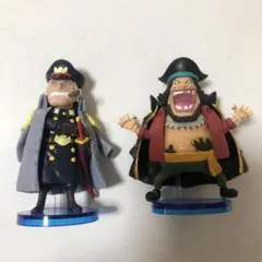 ワンピース ワールドコレクタブルフィギュア 黒ひげ＆雨のシリュウ　2種