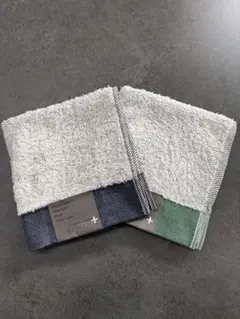 オーガニックコットン フェイスタオル 2枚セット