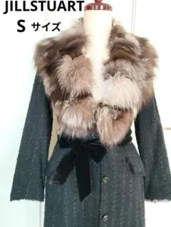 ジルスチュアート ❤️ リアルファー　コート Sサイズ 楽天市場】【SALE／30%OFF】フェイクファーショートコート JILL by