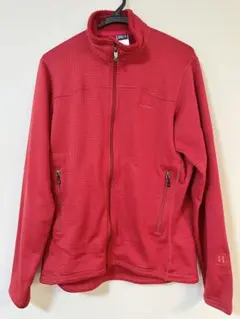 【美品】patagonia フリースジャケット M レッド 赤 メンズ