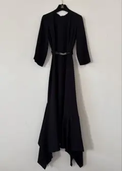 シルク ロングワンピース