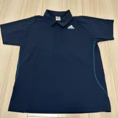 adidas climacool ネイビーポロシャツ