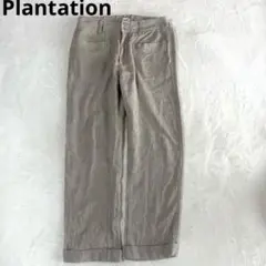 Plantation プランテーション リネンコットン ワイドパンツのサムネイル