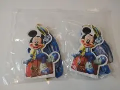 ミッキーマウス パスケース 2個セット