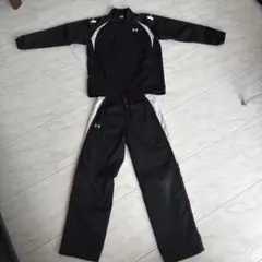 Under Armour ジャージセット 黒/赤