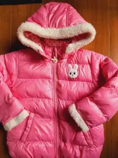 ミキハウス　うさこちゃん　コートアウタージャンバー中綿120cm