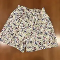 UNIQLO 花柄 ハーフパンツ 160サイズ