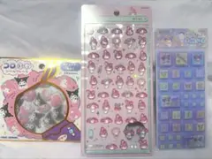 正規品　ボンボンドロップシール　ミニ　マイメロディ　コロふわ　タイルシール