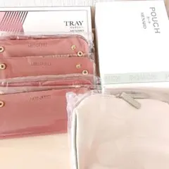 MENARD⭐メナード　マルチトレー×3点&化粧ポーチ　まとめてアソートセット