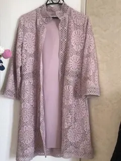 GW中お値下げします！ スプリングコート　高級感レース　ベビーピンク