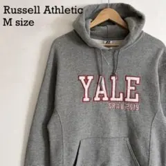 Russell Athletic イェール大学 カレッジロゴ パーカー M 刺繍