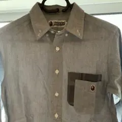 A Bathing Ape 長袖シャツ グレー