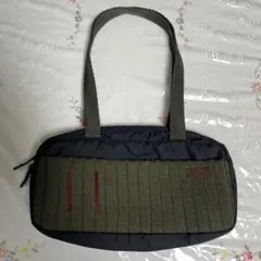 【希少】DIESEL WOOL PANEL SHOULDER BAG 2000のサムネイル