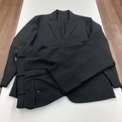 ユニクロ 感動ジャケット/パンツ セットアップ☆ブラック☆XL