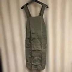 値下げ✨新品✨ワークエプロン 大容量ポケット カーキ DIY ガーデニングカーキ