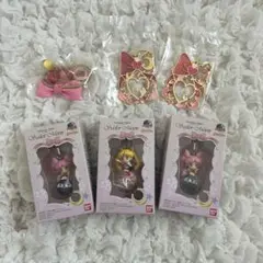 セーラームーン ちびうさ キーホルダー フィギュア ヘアゴムセット