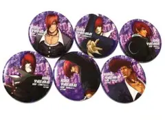 八神庵　KOF 缶バッジ6点 アクリルキーホルダー＆缶バッジセット「THE KING OF FIGHTERS