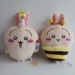 【新品】ちいかわ　誕生日なうさぎBIGぬいぐるみ　ハチさんBIGぬいぐるみ