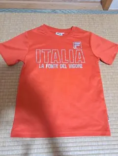 FILA キッズ Tシャツ 140cm オレンジ