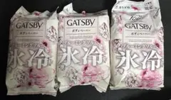 GATSBY ボディペーパー 氷冷 ブルーミングソルベ 30枚入 3袋セット