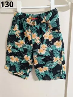 BABYDOLL フラワープリント ハーフパンツ　130