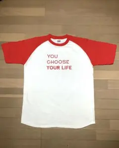 赤白tシャツ Lサイズ　おしゃれ