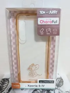 【新品未使】レイアウト スマホケース　トムとジェリー　エクスペリア5IVのサムネイル