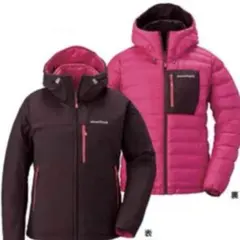 モンベル コロラドパーカレディース リバーシブル ダウンジャケット　M