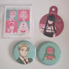 万博　スパイファミリー 缶バッジ
