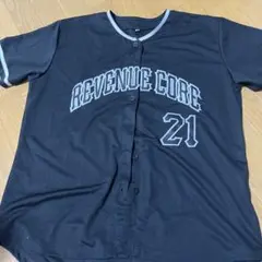 REVENUE CORE ブラック 半袖シャツ XL