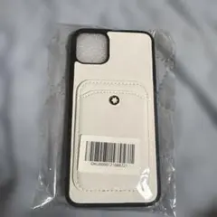 新品　iPhone用ケース カードポケット付き ホワイト