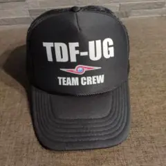 TDF-UG TEAM CREW トラッカーキャップ ブラック
