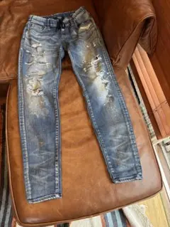 【大幅値下げ】SURT x BigJohn コラボ　ダメージデニムブルー