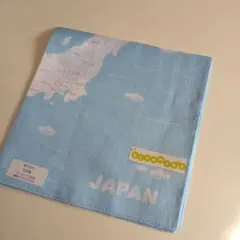 ブルーミーズ　キッズハンカチ　日本地図　新品