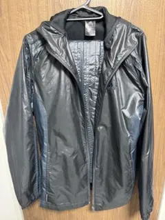 【中古】adidas アディダス　フード付きジャージ上下セット　Ｍサイズ