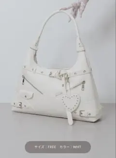 Darich ダーリッチ スタッズレザーベルトデザインマキシバッグ