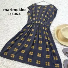 希少新品タグ付✨ marimekko マリメッコ ワンピース KONFETTI柄 - メルカリ